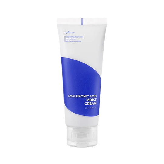 ISNTREE Hyaluronic Acid Moist Cream - Intense Hydration for Plump, Radiant Skin