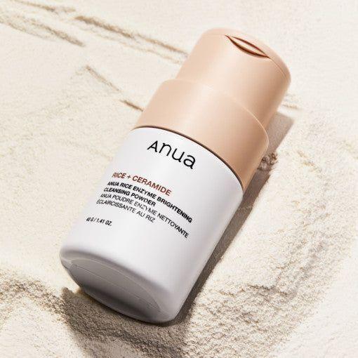 Anua Rice Enzyme Brightening Cleansing Powder – Gentle Exfoliating Cleanser for Radiant Skin