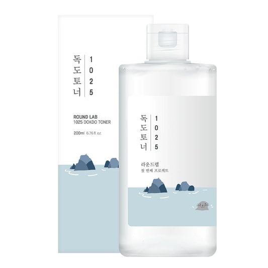 ROUND LAB 1025 Dokdo Toner - Hydrate & Soothe for Flawless Skin